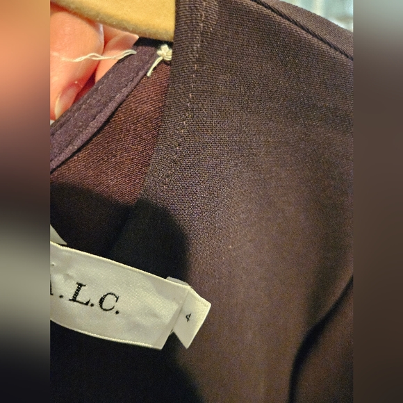 ⭐️ A.L.C. button blouson long sleeve dress size 4 brown - Picture 5 of 11